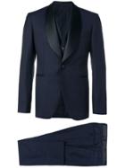 Tagliatore Dinner Three-piece Suit - Blue