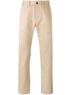 Maison Kitsuné - Classic Chinos - Men - Cotton - 31, Nude/neutrals, Cotton