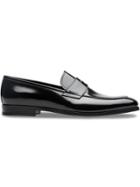 Prada Classic Varnished Loafers - Black