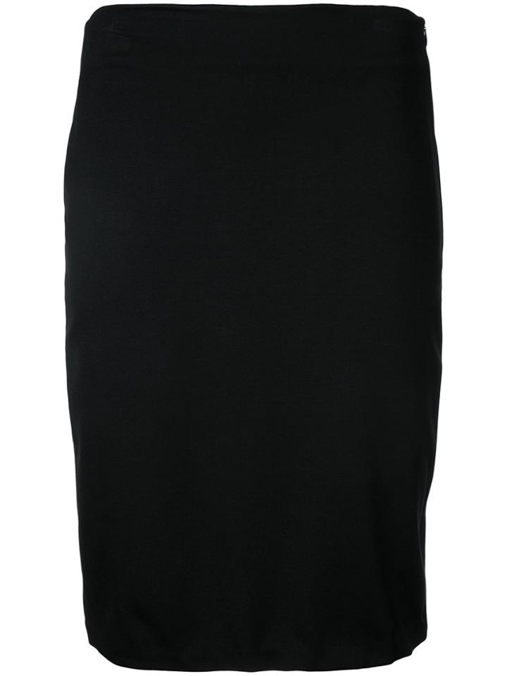 Lydia L. Karoline Pencil Skirt - Black