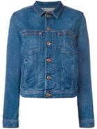 Diesel Denim Jacket, Women's, Size: Xs, Blue, Cotton/spandex/elastane