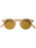 The Celect Round Frame Sunglasses - Neutrals