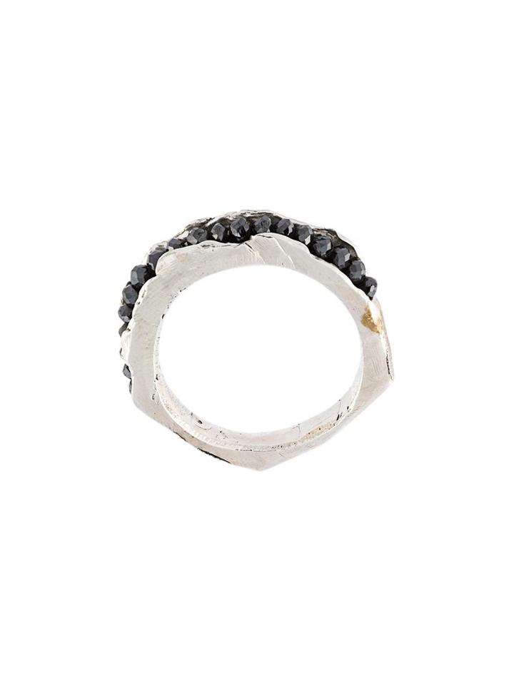 Henson Diamond Channel Ring, Adult Unisex, Size: 50, Metallic