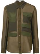 Altuzarra Buttoned Up Blouse - Green