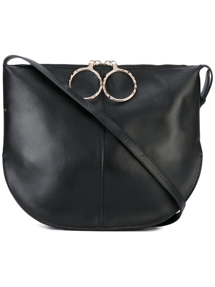 Nina Ricci - Satchel Shoulder Bag - Women - Leather - One Size, Black, Leather