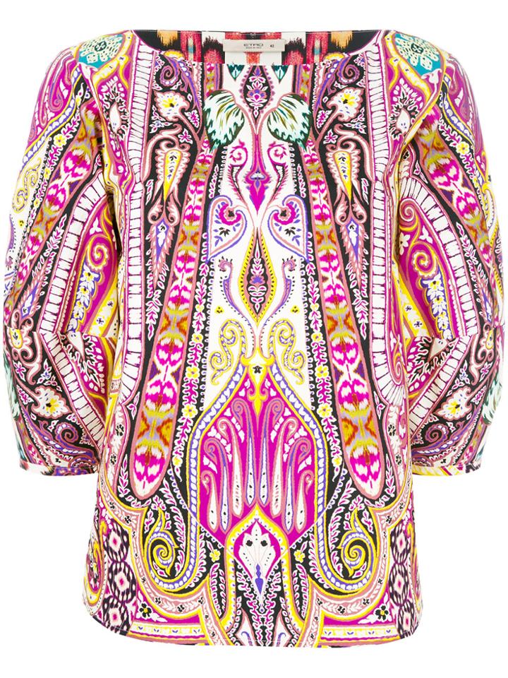 Etro Printed Blouse - Multicolour