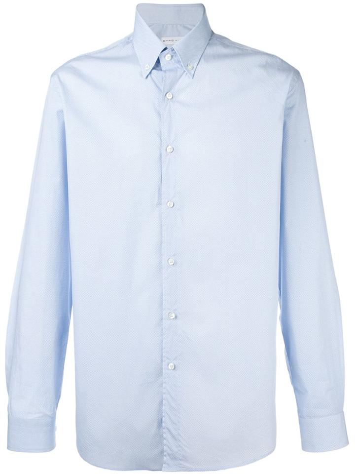 Etro Button Down Shirt - Blue
