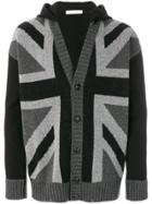 Pierre Balmain Hooded Cardigan - Grey