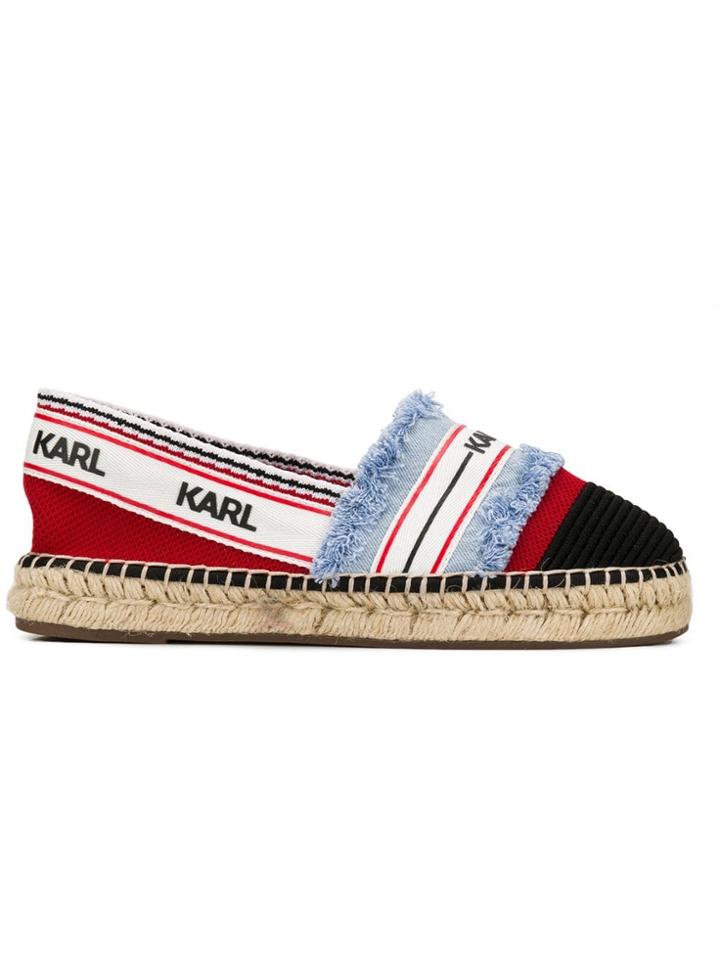 Karl Lagerfeld Kamini Espadrilles - Red