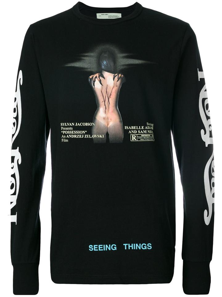 Off-white Movie Long Sleeve T-shirt - Black