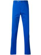 Pt01 - Slim-fit Trousers - Men - Cotton/spandex/elastane - 48, Blue, Cotton/spandex/elastane