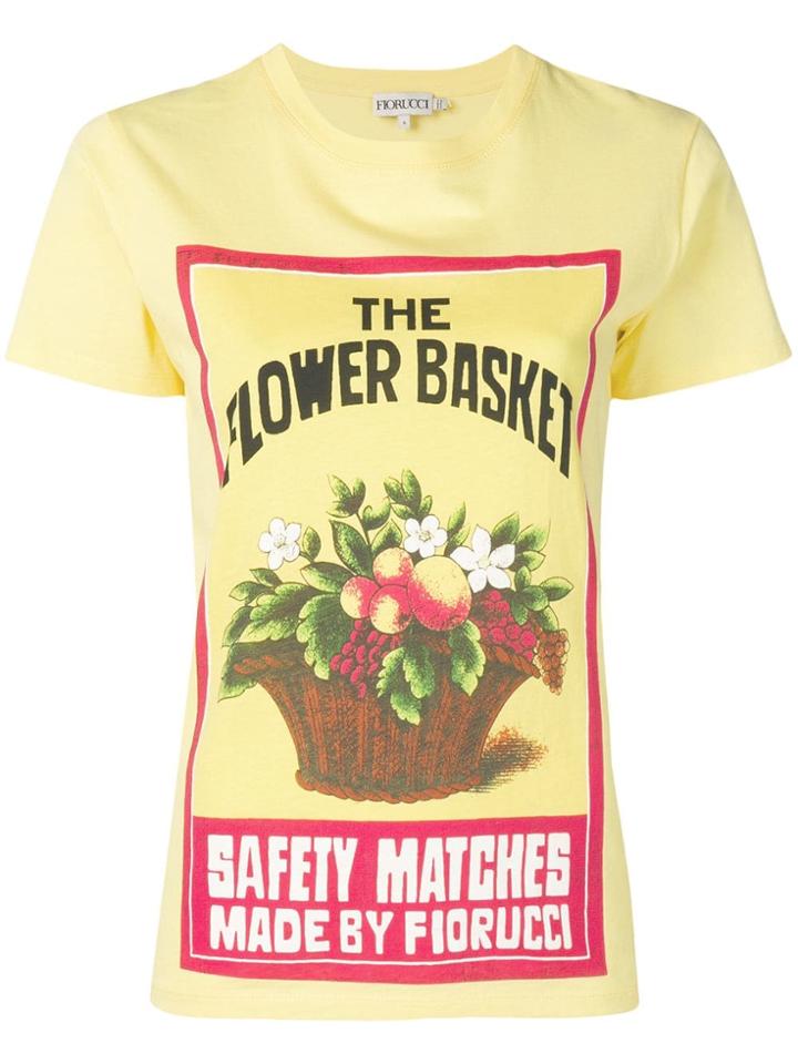 Fiorucci Bianca Towel Print T-shirt - Yellow
