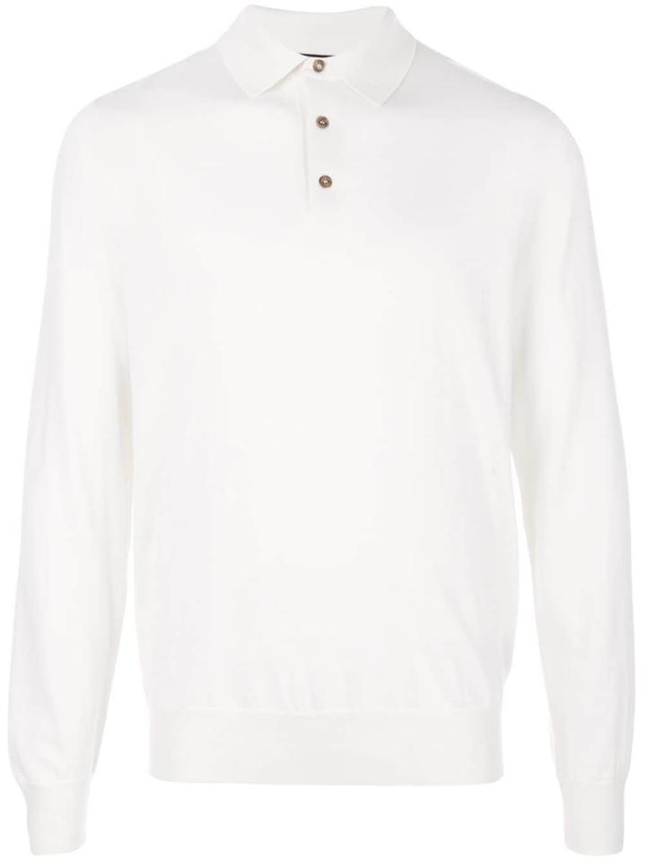 Ermenegildo Zegna Slim-fit Polo Shirt - White
