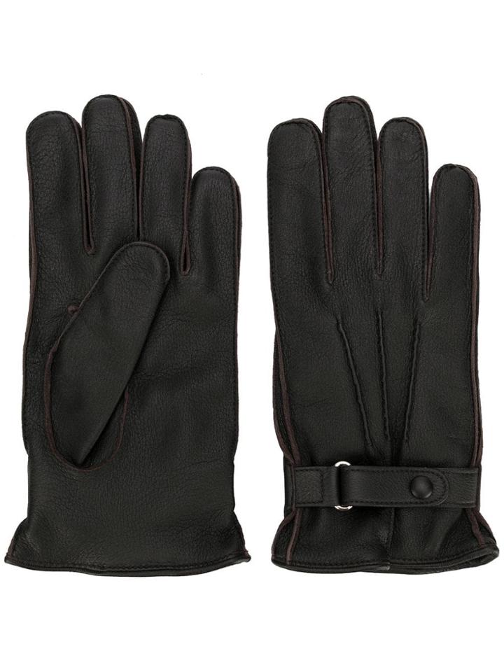 Ermenegildo Zegna Couture Deerskin Gloves - Brown