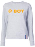 Kule O Boy Print Sweatshirt - Grey