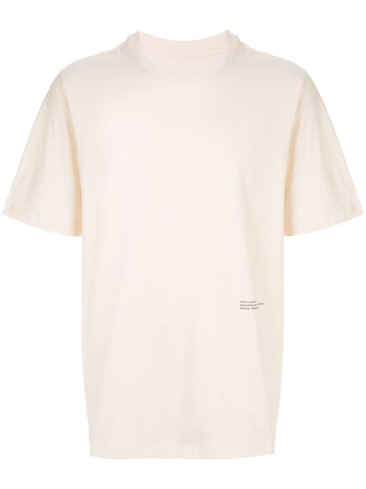 Oamc Spaceship Earth T-shirt - Pink