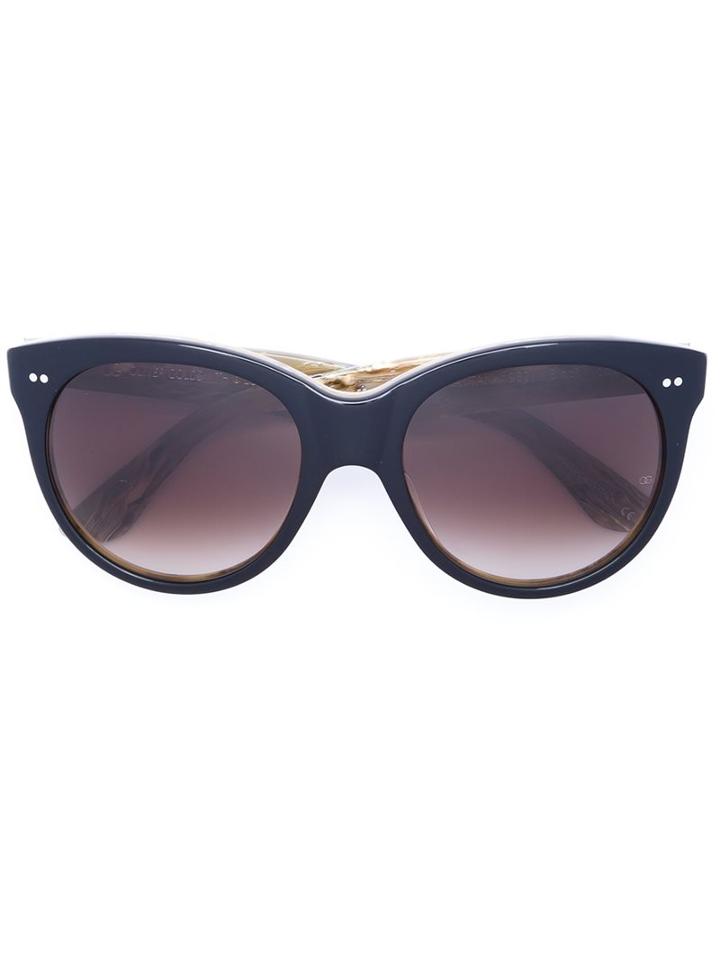 Oliver Goldsmith 'manhattan' Sunglasses, Women's, Black, Acetate