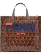 Fendi Fendimania Shopping S Bag - Brown
