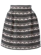 Olympia Le-tan Knitted Circle Skirt