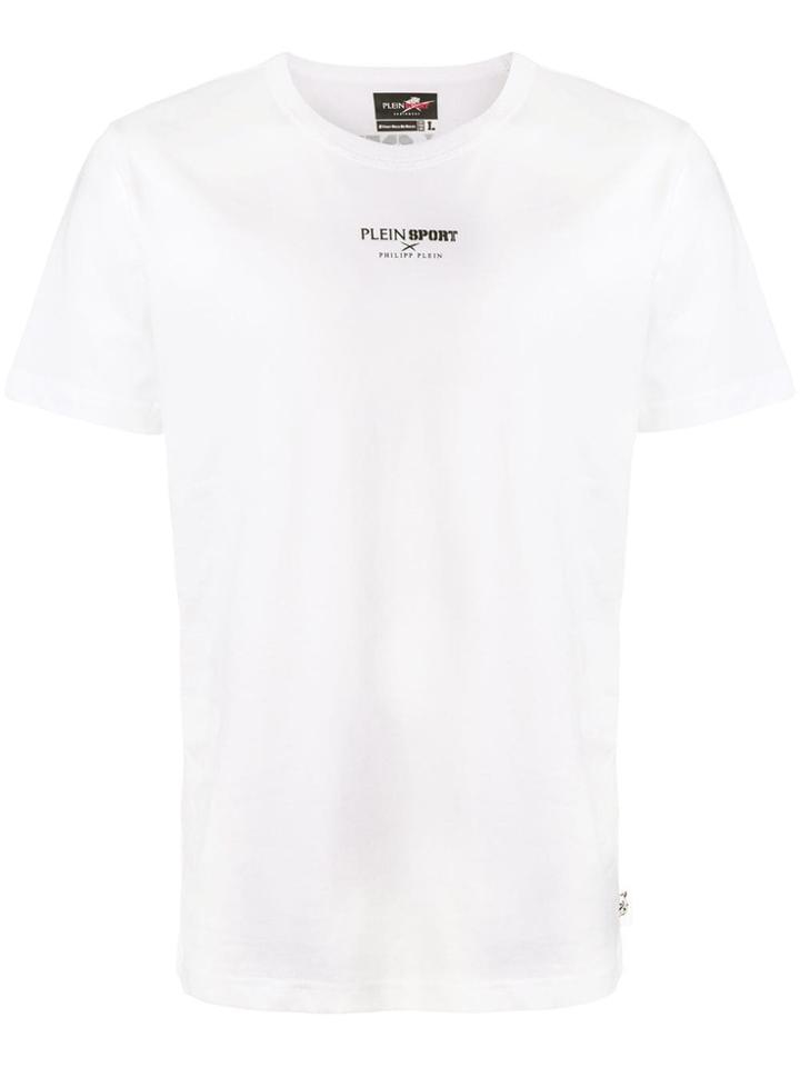 Plein Sport Central Logo T-shirt - White