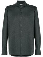 Orian Mélange Button Shirt - Grey