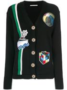 Marco De Vincenzo Patch Cardigan - Black