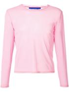 Anton Belinskiy Skinny Longsleeved T-shirt - Pink