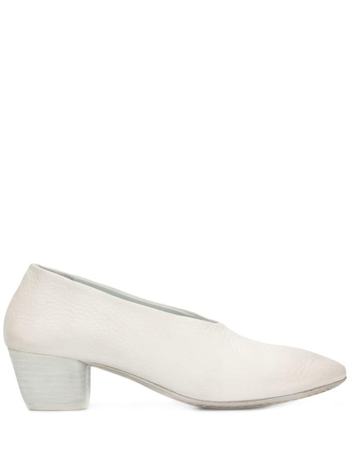Marsèll X Eckhaus Latta Almond-toe Pumps - White