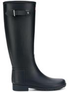 Hunter Knee High Rain Boots - Grey