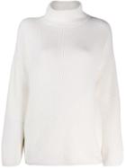 Lorena Antoniazzi Roll Neck Sweater - White