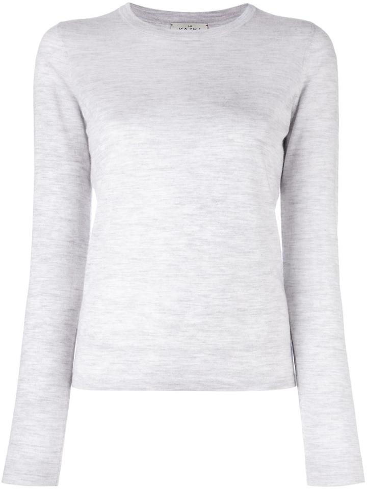 Le Kasha Cashmere 'paraty' Jumper, Women's, Size: Medium, Grey, Cashmere
