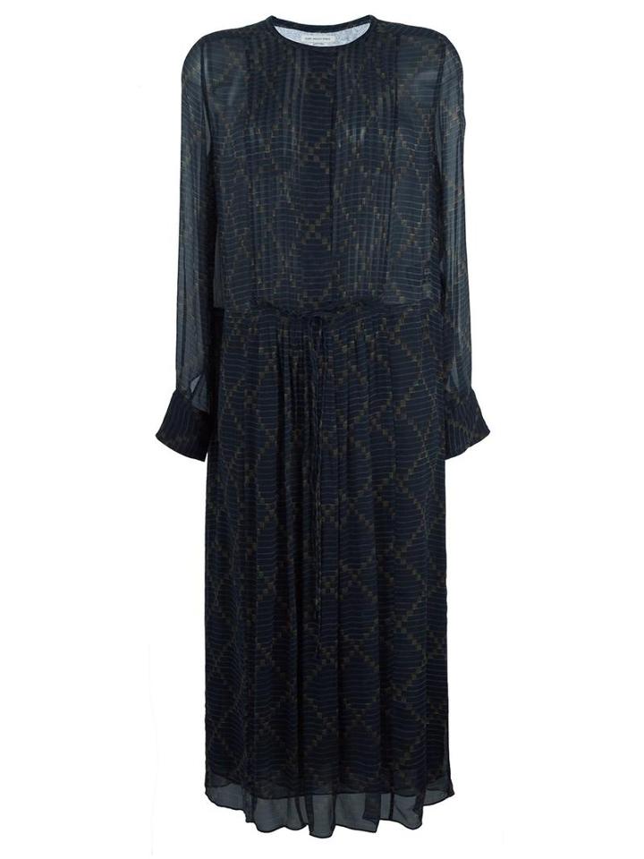 Isabel Marant Étoile 'baphir' Dress, Women's, Size: 38, Blue, Silk/viscose