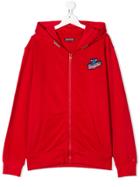 Tommy Hilfiger Junior Teen Full-zipped Hoodie - Red