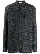 Laneus Long Sleeve Knit Shirt - Black