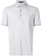 Ermenegildo Zegna Short-sleeved Polo Shirt - Grey