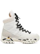 White Premiata Mountain Boots