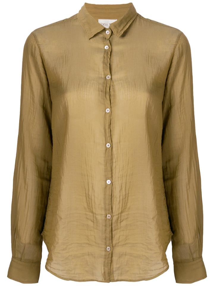 Forte Forte Plain Shirt - Green