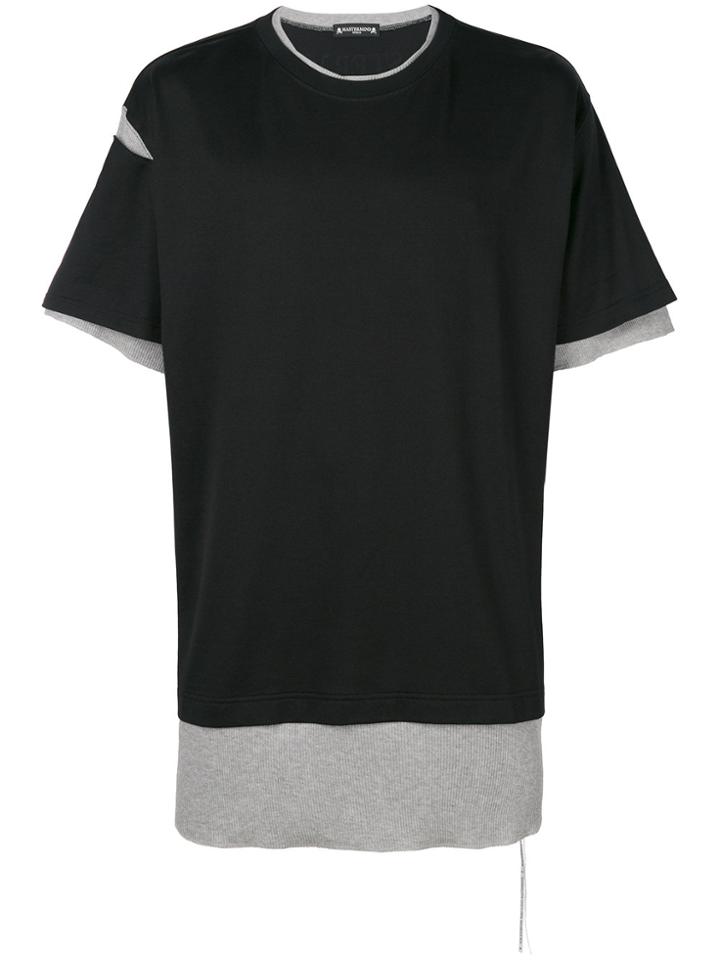 Mastermind World Layered Skull T-shirt - Black