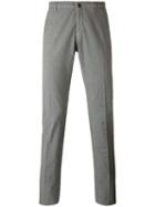 Incotex - Creased Skinny Trousers - Men - Cotton/spandex/elastane - 54, Blue, Cotton/spandex/elastane