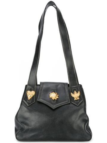 Christian Lacroix Vintage Embellished Charm Shoulder Bag