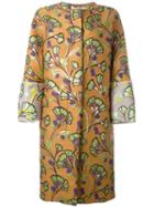 Marni Floral Print Classic Coat