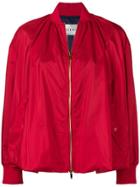 Valentino Loose-fit Bomber Jacket - Red