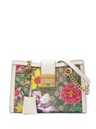 Gucci Small Padlock Gg Flora Shoulder Bag - Neutrals