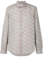 Paul Smith Micro Floral Print Shirt - Multicolour