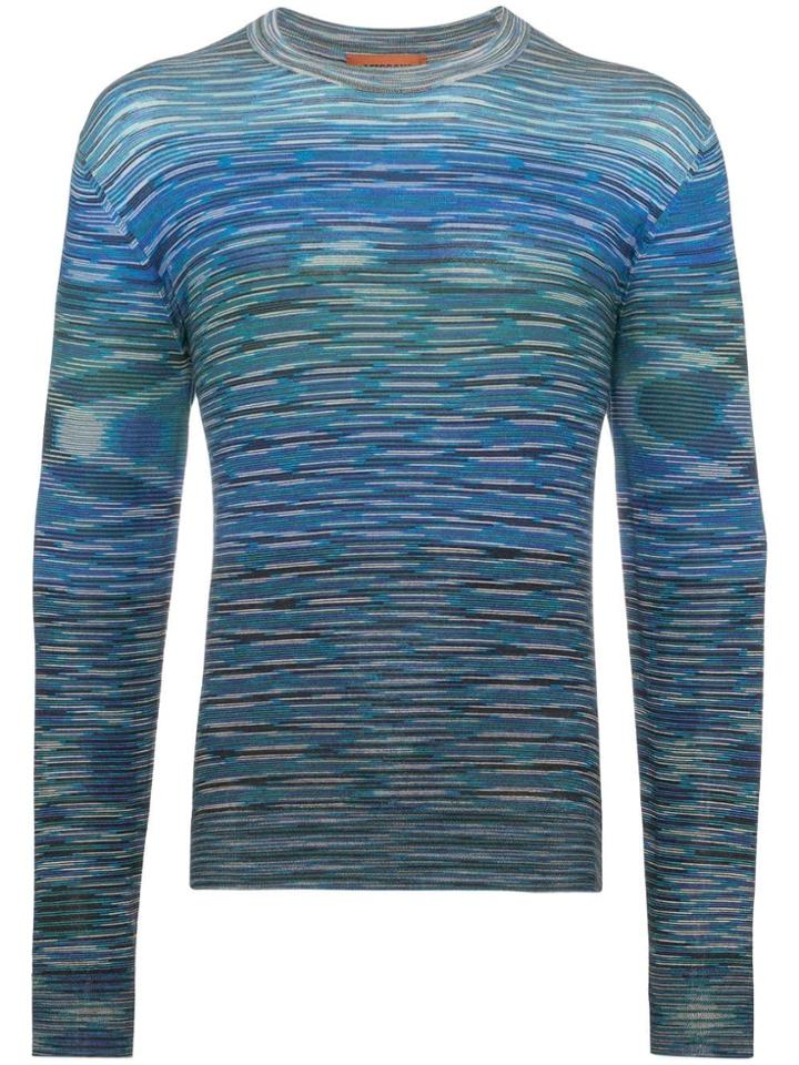 Missoni Marled-knit Sweater - Blue
