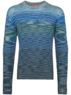 Missoni Marled-knit Sweater - Blue
