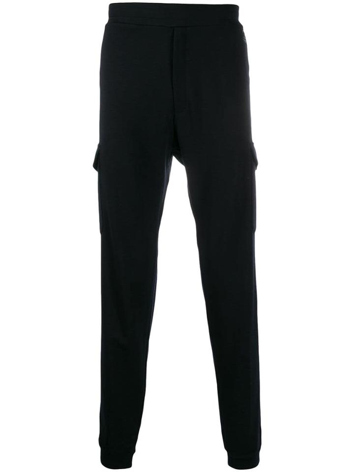 Z Zegna Pocket Detail Track Pants - Blue