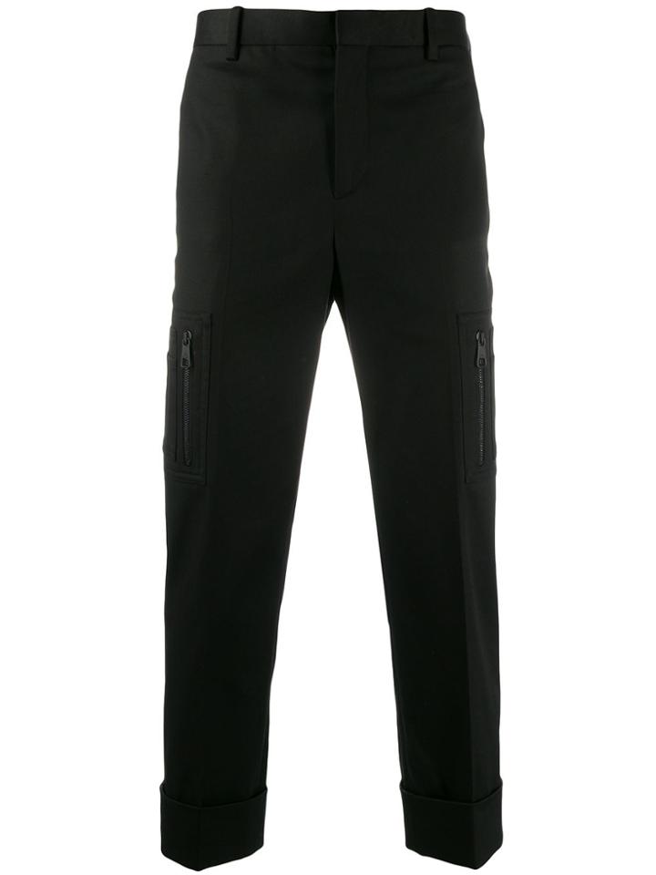 Neil Barrett Tailored Utility Trousers - Black