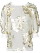 Manning Cartell Floral Alchemy Blouse - Metallic