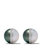 Tasaki 18kt White Gold Balance Unite Diamond And South Sea Pearl